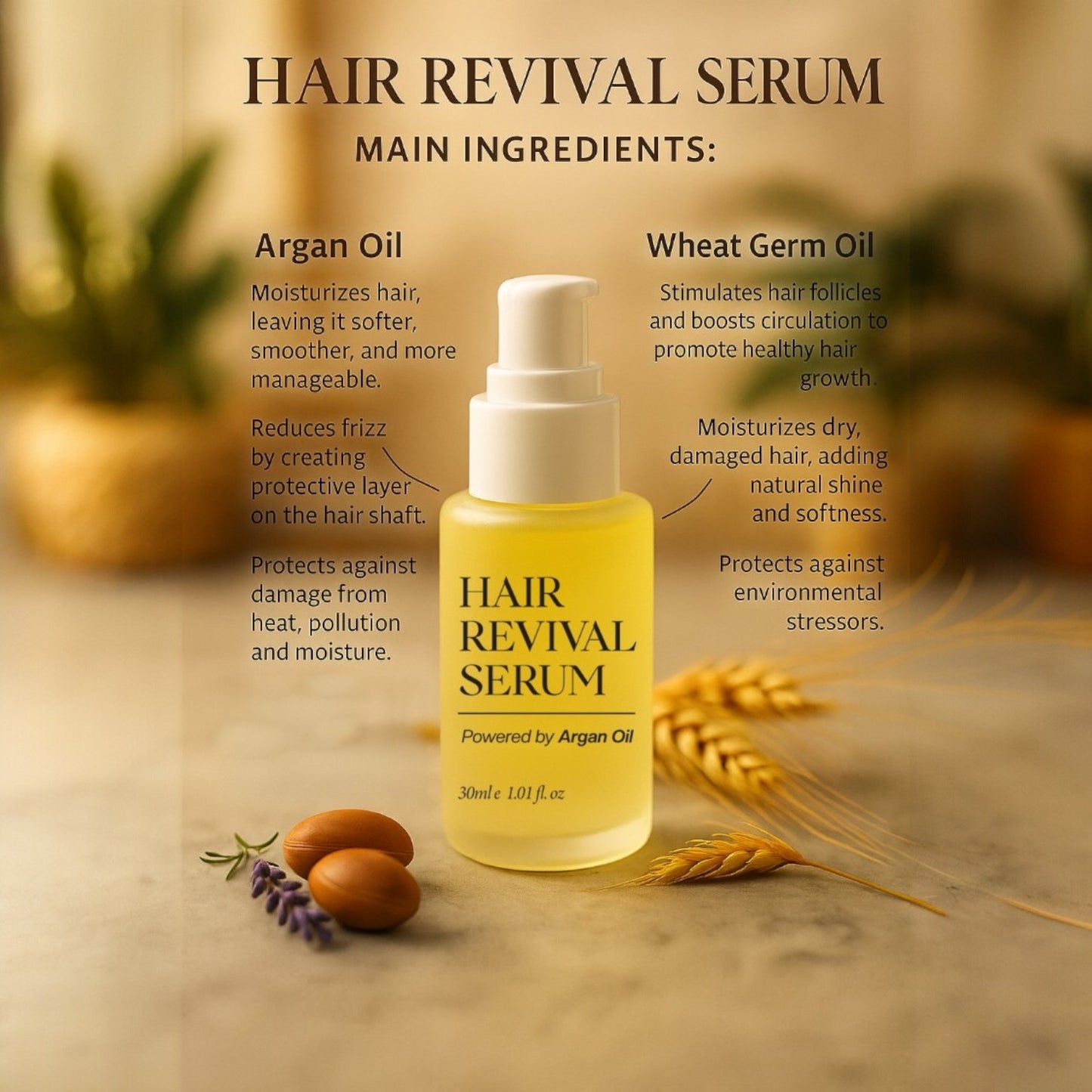Skinivia's Hair Revival Serum